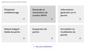 Réactiver votre Numéro NEPH Toutes les Démarches