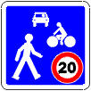 panneau-zone-20 km/h