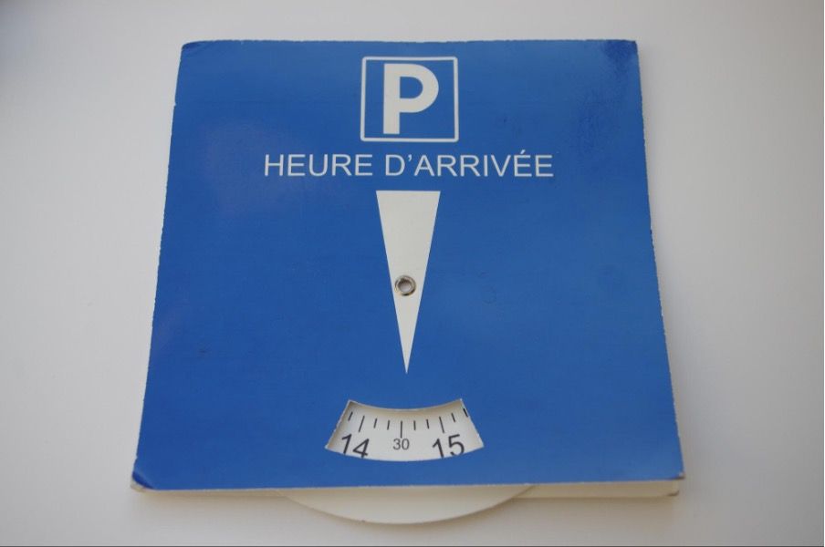 ▷ Disque de stationnement (zone bleue) - Roule Raoule
